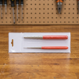 Ensemble de mandrins pour enroulement de fil en acier inoxydable, 2 pièces avec pochette, pour la fabrication de bijoux et les outils de perlage | GS195A - Product Image 2