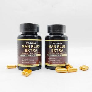 Высококачественная капсула женьшеня мака Xxxl Мужская энергетическая сильная поддержка Maca Plus корневая капсула Мужская добавка для улучшения - Product Image 1