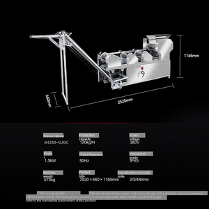 Wholesale Fully Automatic Industrial <b>Noodle</b> & Meat Pie Machine Motor Pump Core Components Available for Hotels Sale - Product Image 3