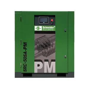 Schneider sunshine 50hp 37kw, fabricação profissional direta de freqüência compressor de ar de conversão de ímã permanente