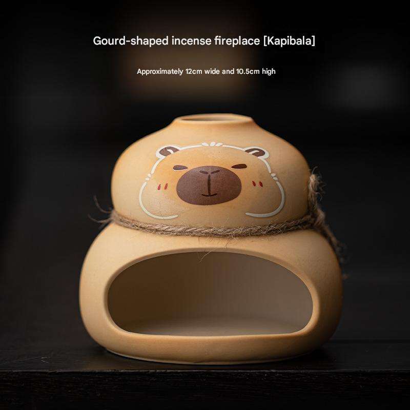 Gourd Incense Fireplace-Capibala