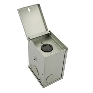 702 30 Amp L5-30R generator Power Outlet Box 125Volt NEMAL5-30R Receptacle Panel RV accessories