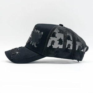 Cappellini da baseball in pelle scamosciata originali e nuovi all'ingrosso Gorras Thirty-One 31 con ricamo stampato, popolare cappello messicano - Product Image 4