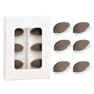Cabeza de Maniquí de Goma Suave para Práctica de Extensión de Pestañas, Párpados Removibles, Color de Piel Natural, Herramienta de Práctica de Maquillaje - Product Image 4