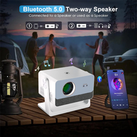 Projecteur LED intelligent Android 11 compatible 1080P 4K, Wi-Fi 2.4G/5G/BT5.0, 420 ANSI Lumens, portable pour la maison, pour usine OEM/ODM
