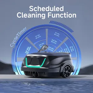 <span class=keywords><strong>Robot</strong></span> <span class=keywords><strong>de</strong></span> nettoyage <span class=keywords><strong>de</strong></span> <span class=keywords><strong>piscine</strong></span> automatique <span class=keywords><strong>WYBOT</strong></span> A1, batterie au lithium, autonomie <span class=keywords><strong>de</strong></span> 120 minutes, nettoyage des bords amélioré, prise universelle pour piscines - Product Image 3
