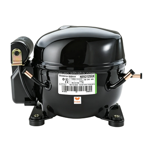Embraco NEK6210GK R404A <strong>Medium</strong>-High Back Pressure Reciprocating <strong>Compressor</strong> for Ice Maker and Beverage Dispenser - Product Image 3
