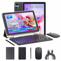 Diseño Exclusivo, Buena Calidad, Gran Venta 2026, Tablet PC Android 16 de 10.1 Pulgadas, 20GB de RAM, Teclado, Ratón, Batería de 6000mAh