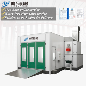 Cabine de Pintura Automotiva Elétrica de Alta Eficiência com Aquecimento Rápido, Totalmente Automática, Certificada CE, 42kW de Potência, para Uso Industrial em Sedans - Product Image 1