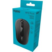 Souris d'ordinateur sans fil Rapoo M10 Plus OEM silencieuse 2,4 G ergonomique pour jeux, mignonne, 1000 DPI, mini souris sans fil pour PC portable