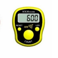 Compteur de Tasbih numérique avec éclairage LED, anneau électronique pour doigt avec écran LCD, compteur de tally en plastique durable pour le golf