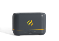 Humidificateur d'air USB, lampe domestique, bureau, simulation de flamme, huile essentielle, diffuseur d'arôme, humidificateur à flamme