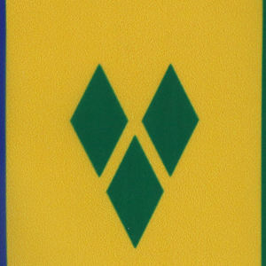 Drapeau de Saint-<span class=keywords><strong>Vincent</strong></span> et les Grenadines en lin d'extérieur de haute qualité 12 * 18In Plus de styles au choix - Product Image 4
