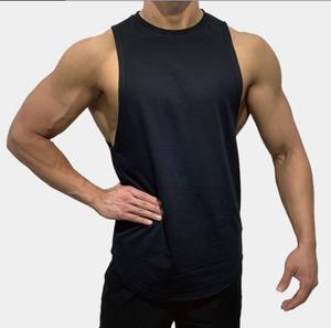 Vente en gros Logo personnalisé Muscle Musculation Fitness Sports Workout Gym Vêtements Débardeurs Hommes Musculation Maillot de corps - Product Image 2