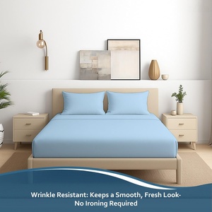 Hotel Pure 100% <b>Bamboo</b> Fiber Organic Bed <b>Sheet</b> Set Wholesale <b>Bamboo</b> <b>Sheets</b> Bedding Comfortable <b>Bamboo</b> Fiber Bedsheets - Product Image 4