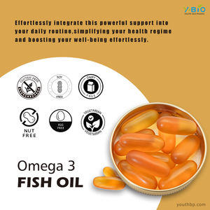 निजी लेबल ओएम एंटेरिक-लेपित प्राकृतिक मछली तेल सॉफ्टजेल कैप्सूल 120 पीसी 18% एपा/12% धा एंटीऑक्सिडेंट हृदय मस्तिष्क का समर्थन करता है - Product Image 5