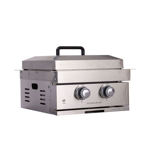Barbecue de cuisine extérieure moderne en acier inoxydable 304, barbecue à gaz intégré dans un meuble, portable, pour villa, jardin, fête, grillade de steak, avec atténuateur de flamme - Product Image 2
