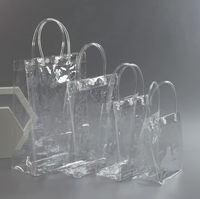 Großhandel Einweg-PVC Transparente Standbeutel Hochzeitsbonbon- und Rotwein-Geschenktüten Selbstklebende Verschlussbeutel für Kosmetikverpackungen