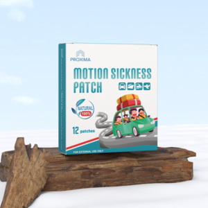 Patch naturel à base de plantes contre le mal des transports Patch anti-nausée sans somnolence Patch de voyage de 72 heures pour enfants et adultes - Product Image 1