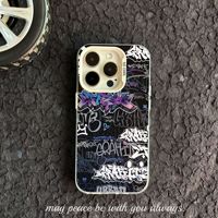 Nouvelles Coques de Téléphone 2026 au Design Tendance et Cool, Personnalisées avec Animaux de Dessin Animé Noirs, pour Homme, Compatibles iPhone 15 16 17 18 Pro Max