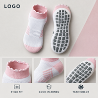 Chaussettes de football antidérapantes Blush Lavender, montantes à la cheville, pour le match sur le terrain, ajustement sûr, fines, personnalisables, commande sur mesure, approbation de l'ajustement