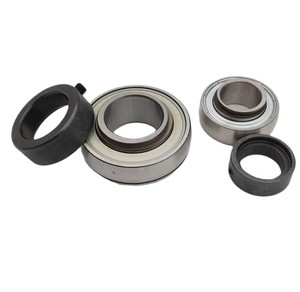 Độ chính xác cao P10 mỡ ma sát thấp Thiết kế gối khối gắn chèn vòng bi chrome thép rãnh sâu mang đơn vị - Product Image 1