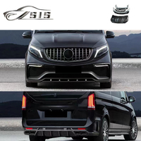V-Class W447 mise à niveau vers TOP Bodykit pour 2021 ans W447 pare-chocs avant pare-chocs arrière capot capot matériau en Fiber de carbone ensemble complet pièces