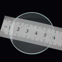 Lentilles biconvexes et plano-convexes pour expériences de physique, lentilles grossissantes en verre, éléments pour télescope, accessoires optiques pour caméra, 3-7,5 cm