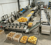 Ligne de production de chips de pommes de terre, machine à chips de pommes de terre, machine automatique à chips de pommes de terre, machine d'emballage de chips de pommes de terre
