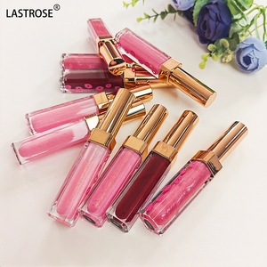 Vegan Glossy Lápiz labial de larga duración Brillo Impermeable Haga su propio logotipo Brillo de labios - Product Image 2