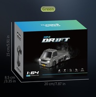 Nuevo Set de Coches de Carreras a Control Remoto 4WD RC a Escala 1/64, Modelo 2026, Vehículo de Ingeniería, Juguete de Regalo para Niños