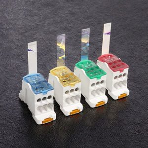 Connecteur de bornier UKK160 un entrée, plusieurs sorties, en laiton, avec 1 broche pour applications de puissance à courant élevé - Product Image 2