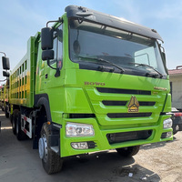 Б/у самосвал SINOTRUK HOWO 6X4, 10 колес, дизельный, 30 тонн, 371 л.с., двигатель Weichai, Евро-2, для тяжелых условий эксплуатации, экспортный