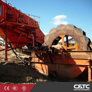 Équipement de lavage de sable de construction haute performance 100 TPH à roues à godets (Lavadora De Arena) - Product Image 2