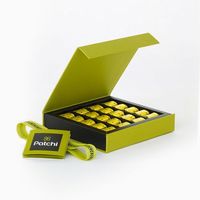 Caja de Regalo de Cartón Rígido con Tapa Deslizante de Lujo y Logotipo Personalizado, Caja de Papel Plegable para Dulces, Chocolates, Pasteles y Regalos