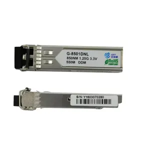 Ricetrasmettitore in fibra ottica multimodale SFP 550m 850nm Gigabit 1000SX (LC)