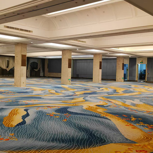 Alfombra <span class=keywords><strong>de</strong></span> Pared para Salón <span class=keywords><strong>de</strong></span> Banquetes <span class=keywords><strong>de</strong></span> Hotel <span class=keywords><strong>de</strong></span> 5 Estrellas, Diseño <span class=keywords><strong>de</strong></span> <span class=keywords><strong>Fábrica</strong></span> <span class=keywords><strong>de</strong></span> Alfombras, 80% Lana, 20% Nailon, Axminster, Ignífuga Clase B1, para Oración - Product Image 6