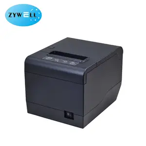 Vendita all'ingrosso portato su stampante-Più nuovo economico ZY808 230 millimetri/s usb lan porta 80 millimetri desktop stampante termica per ricevute con taglierina automatica