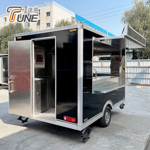 Remorque alimentaire mobile entièrement équipée pour <span class=keywords><strong>petites</strong></span> entreprises commerciales, camion-restaurant - Product Image 1