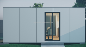 Casa modular pequeña portátil para jardín de lujo, casas de paquete plano Granny Flats, casa prefabricada de un solo piso - Product Image 4