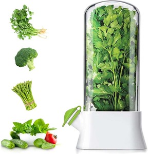 Contenedores grandes de almacenamiento de hierbas ecológicas Premium para preparar hierbas frescas - Product Image 1