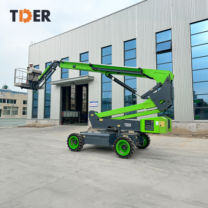 TDER Small Trailer Mounted Folding Arm
