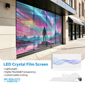 <b>Custom</b> 3D Transparent Wall Indoor LED Glass Screen Mesh Advertising Display High Transparency LED Transparent Display - Product Image 5