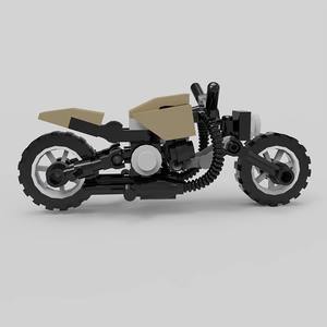 Modèle de moto en briques à assembler, blocs de construction DIY, mini-ensemble de jouets, cadeau éducatif, collection pour enfants, <span class=keywords><strong>Montessori</strong></span>, voiture - Product Image 5