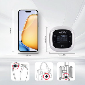 Nouvel appareil portable d'aide au sommeil par microcourant EMS, masseur à impulsions pour soulager l'insomnie et l'anxiété, rechargeable par USB - Product Image 3