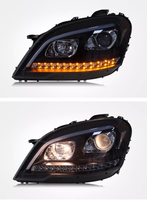 Système d'éclairage automatique, phare avant à LED pour Mercedes Benz ML W164 2005-2012, mise à niveau des phares, plug & play, pièces et accessoires automobiles