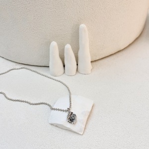 Niche française Design haut de gamme luxe en argent Sterling 925 collier de perles de riz ovale chaîne à maillons à la mode clavicule - Product Image 5