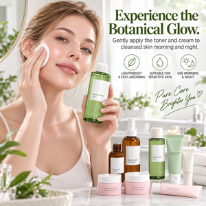 Set di Prodotti per la Cura della Pelle OEM di Fabbrica Coreana: Siero Viso Anti-Età, Maschera Facciale, Crema al Collagene di Lumaca e Centella - Product Image 3