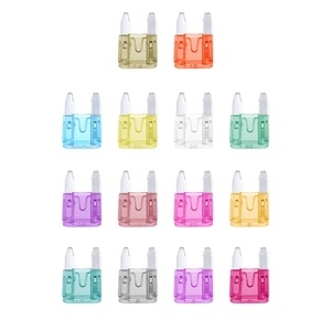 Nhỏ xe cầu chì cắm cho xe <span class=keywords><strong>mini</strong></span> sắc nét chân ATS cầu chì 1A 2A 3A 4A 5A 7.5A 10A 15A 20A 25A 30A 35A 40A tấm kẽm - Product Image 1