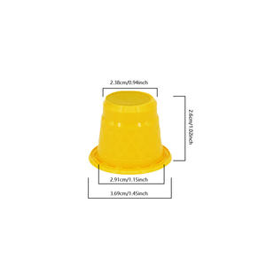 1 Cápsula <span class=keywords><strong>de</strong></span> Café Desechable Universal <span class=keywords><strong>de</strong></span> Plástico <span class=keywords><strong>de</strong></span> 37 mm, Compatible con Máquinas NESPRESSO Originales, Colores Surtidos - Product Image 2